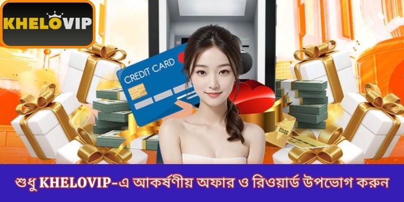 শুধু KheloVIP-এ আকর্ষণীয় অফার ও রিওয়ার্ড উপভোগ করুন
