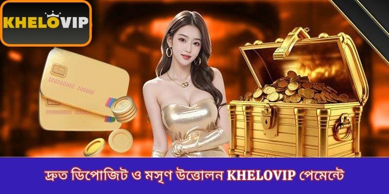 দ্রুত ডিপোজিট ও মসৃণ উত্তোলন KheloVIP পেমেন্টে