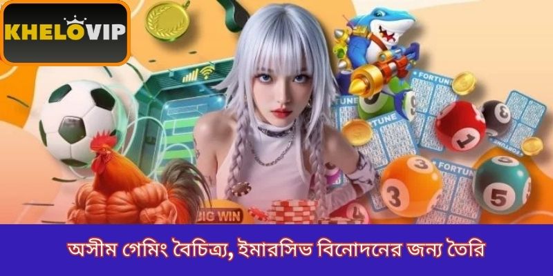 অসীম গেমিং বৈচিত্র্য, ইমারসিভ বিনোদনের জন্য তৈরি